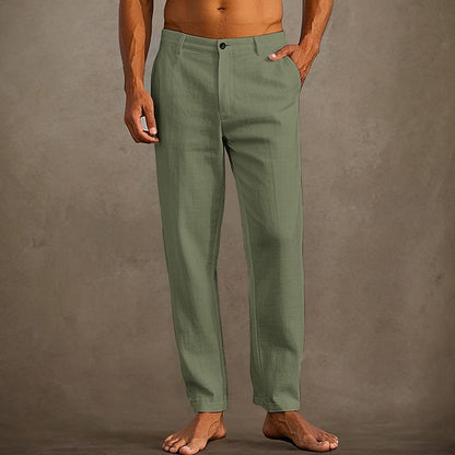 Summer Cotton Linen Pants - Everyday Comfort for Men