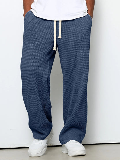 Men's Casual Waffle Pants -Daily Outdoor Sports Wear