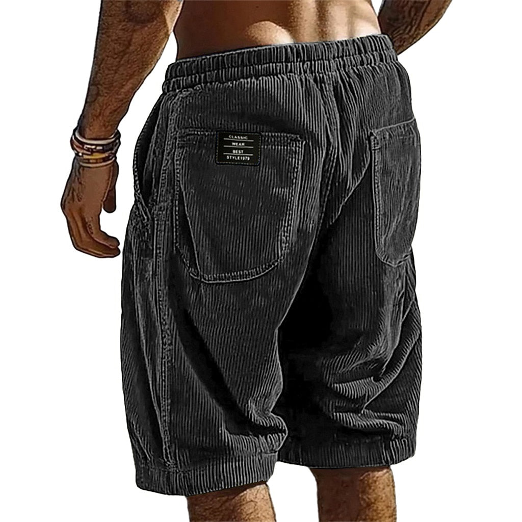 Men's Casual Corduroy Shorts