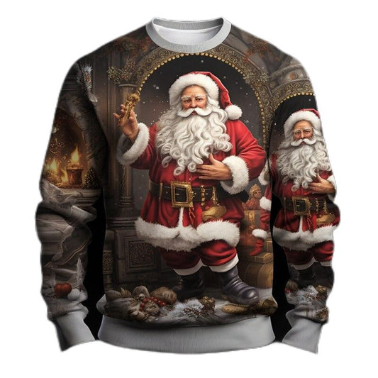Christmas Golf Festive Funny Colorful Sweatshirt