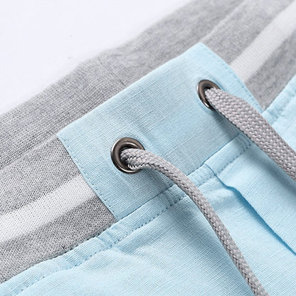 Linen Shorts With Elastic Waist