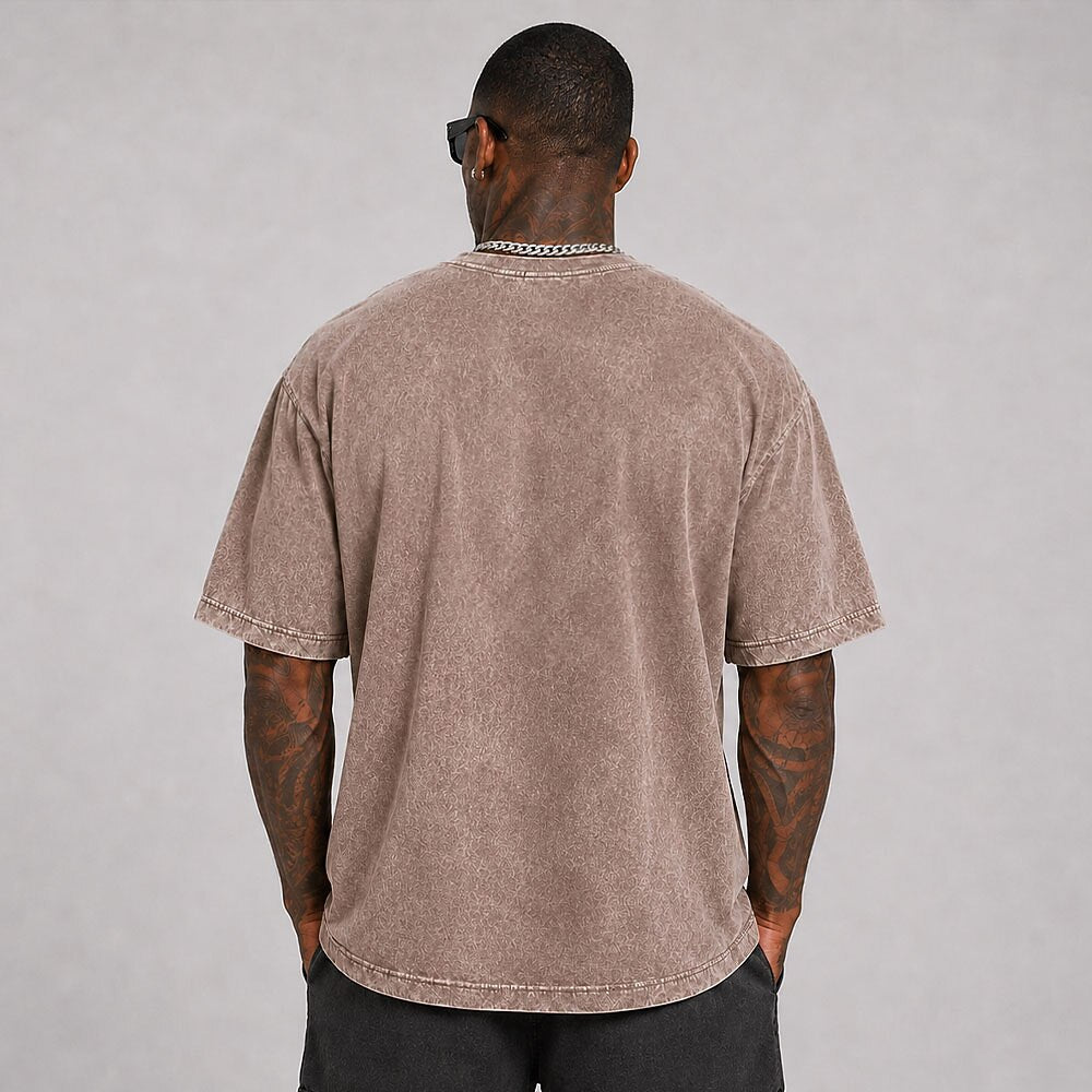 Humorous Washed Cotton Graphic Tee