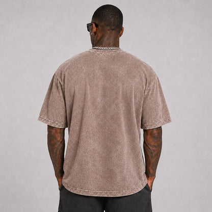 Humorous Washed Cotton Graphic Tee