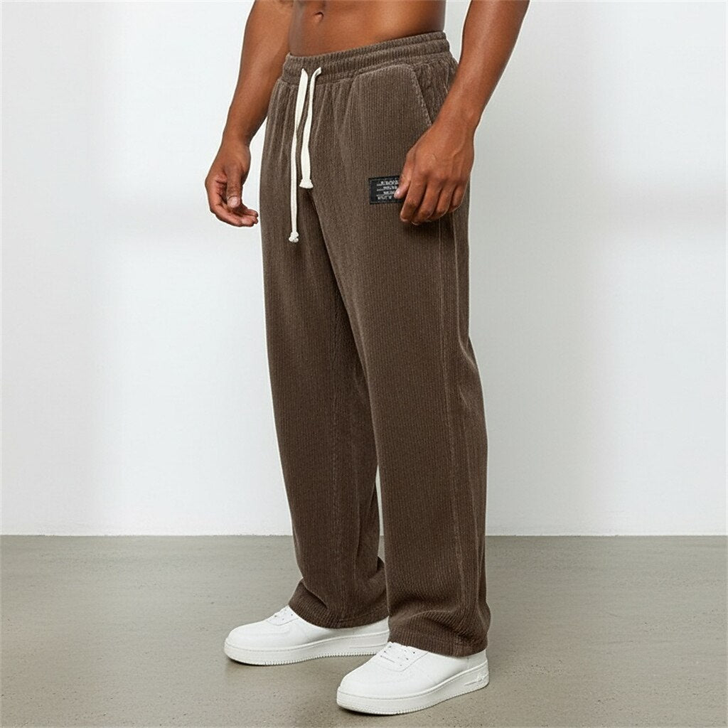 Men's Casual Corduroy Sweatpants