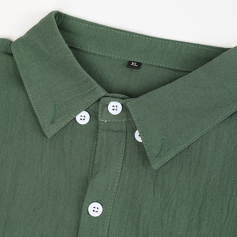Men's Vacation Linen Shirt - Light & Comfortable