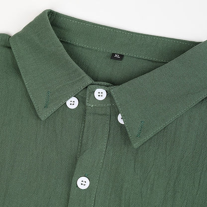 Men's Vacation Linen Shirt - Light & Comfortable