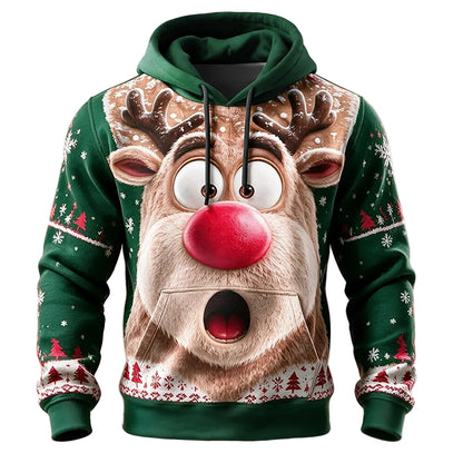 Christmas Animal Funny Hooded Hoodie