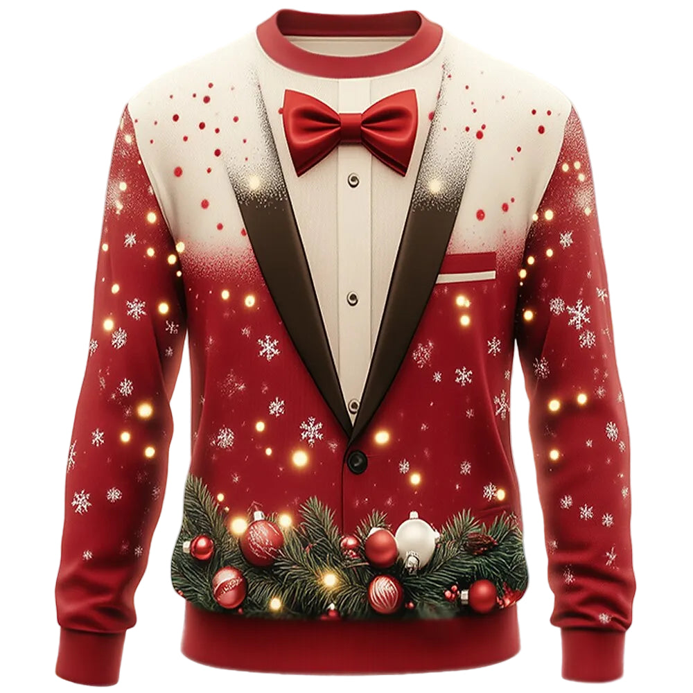 Funny Christmas Costume Party Sweatshirt