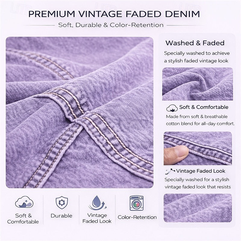 Quarter Zip Washed Cotton Polo Shirt
