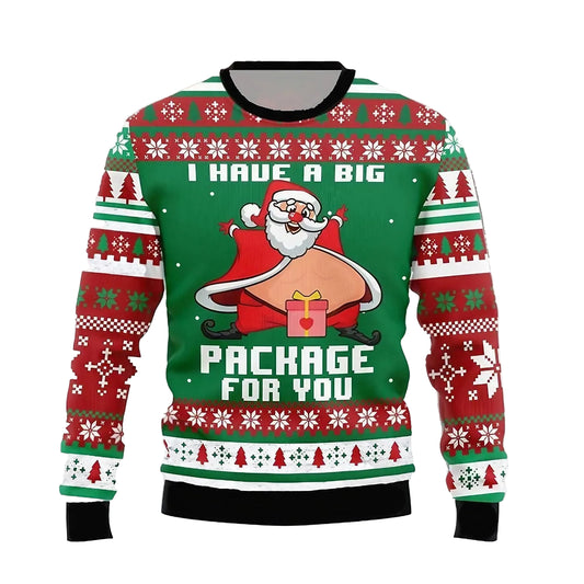 Men's Christmas Holiday Playful Sweatshirt