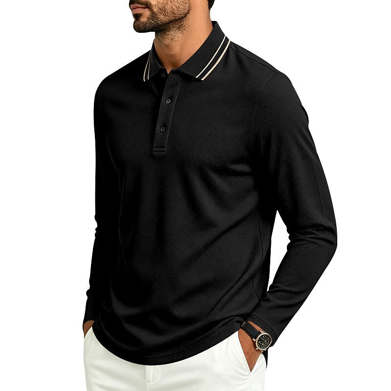 Relaxed Polo Shirt With Pocket