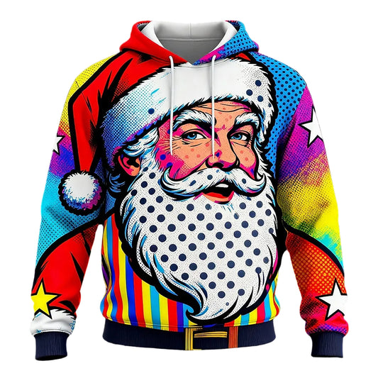 Christmas Santa Festive Funny Designer Hoodie