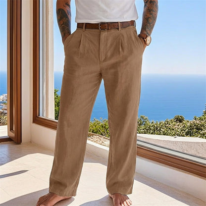 Baggy Linen Pants - Comfortable, Classic Style for Summer