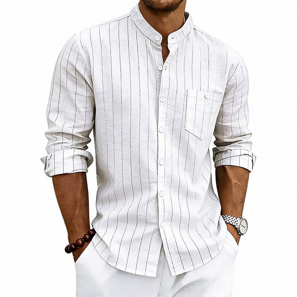 Men's Everyday Cotton Linen Shirt