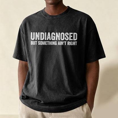 Funny Washed Cotton Graphic Tee
