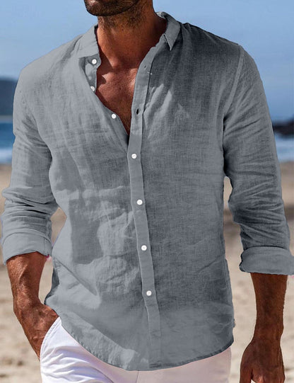 Classic Cotton Linen Shirt