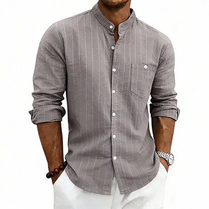 Men's Everyday Cotton Linen Shirt