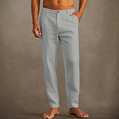 Summer Cotton Linen Pants - Everyday Comfort for Men