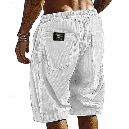 Men's Casual Corduroy Shorts