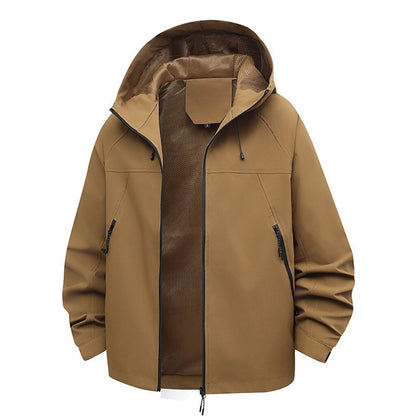Men’s Windbreaker Hooded Jacket