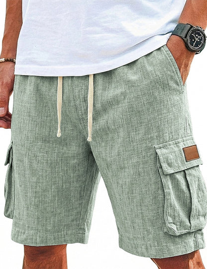 Summer Beach Linen Shorts