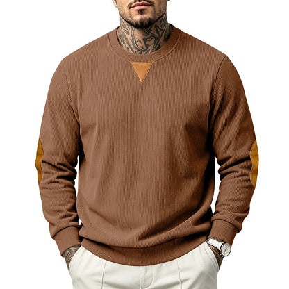 Soft Textured Corduroy Sweatshirt