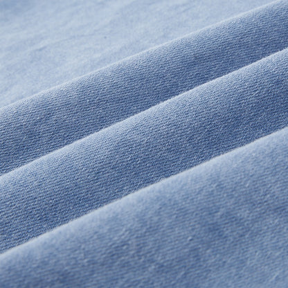 Vintage Washed Cotton Henley T-Shirt