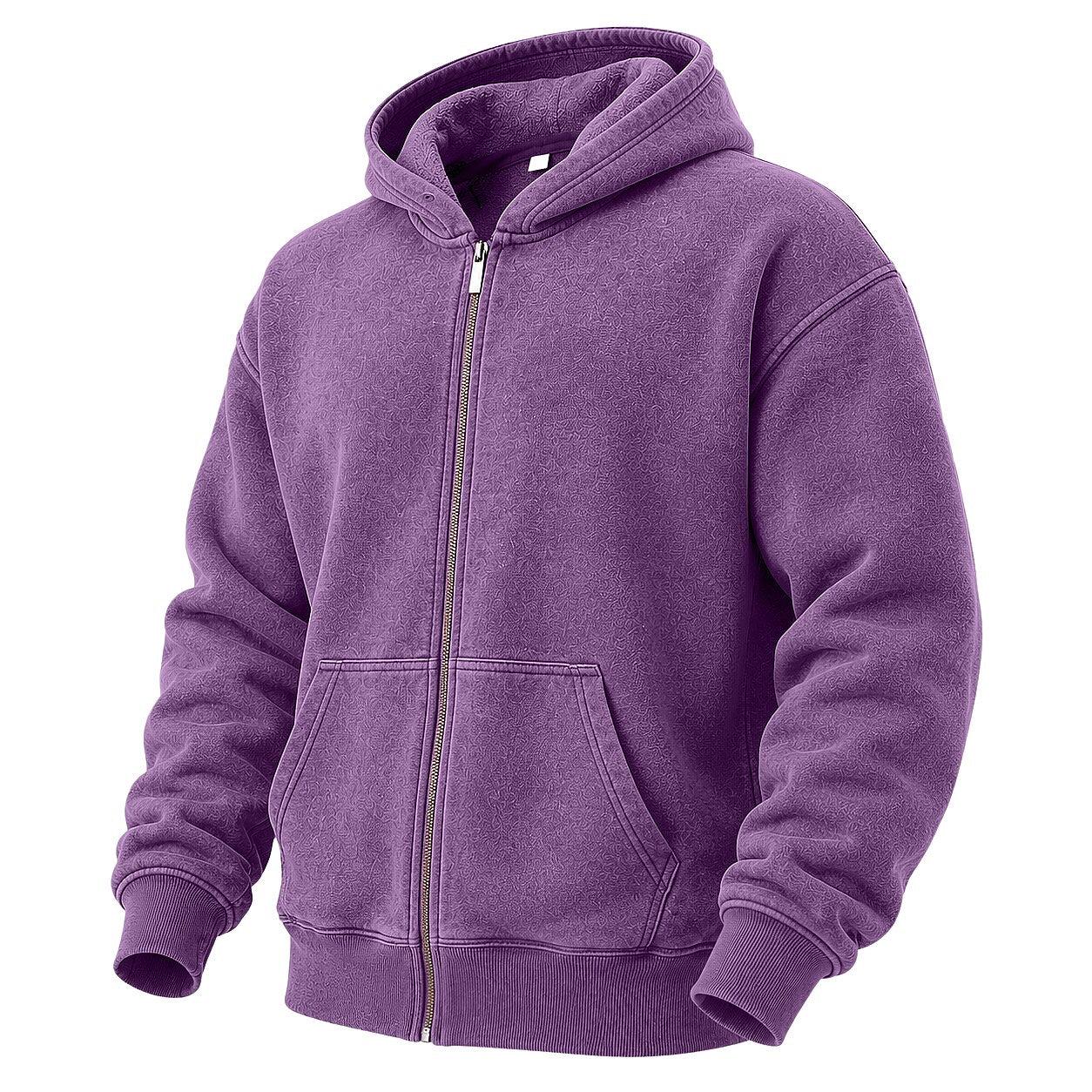 Broken-In Cotton Full Zip Hoodie