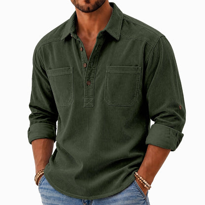 Corduroy Multi Pocket Work Shirt