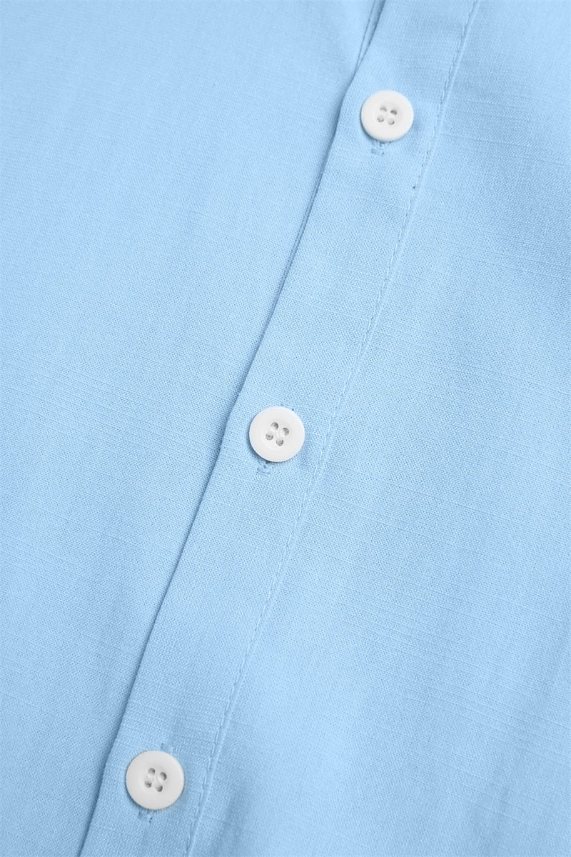 Lightweight Linen Shirt - Perfect for Beach & Vacation