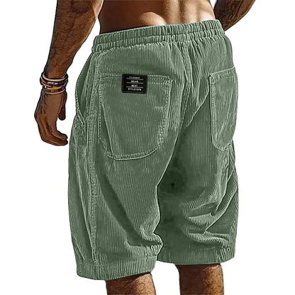 Men's Casual Corduroy Shorts