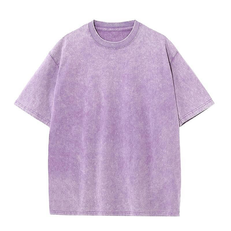 Broken-In Washed Cotton Crewneck Tee