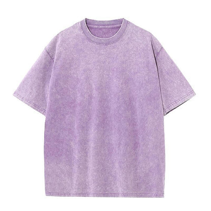 Broken-In Washed Cotton Crewneck Tee
