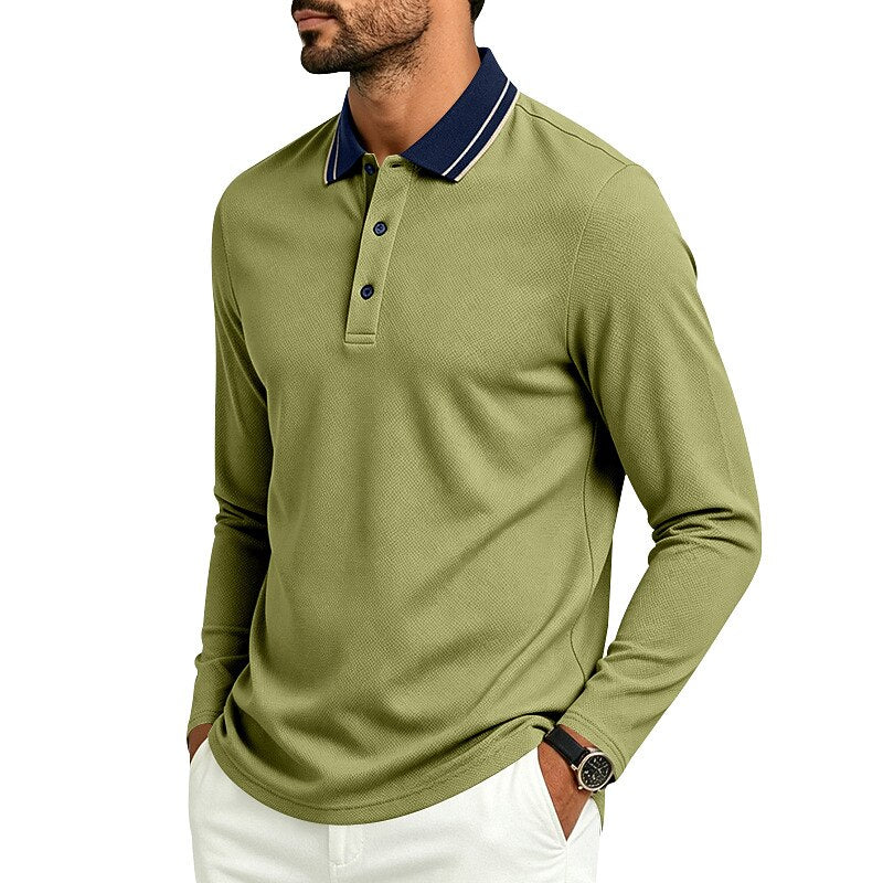Relaxed Polo Shirt With Pocket