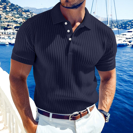 Super Soft Rib Knit Polo