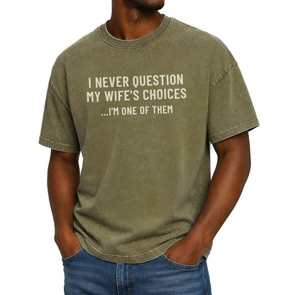 Broken-In 100% Cotton Humorous Graphic Tee