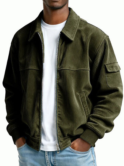 Classic Textured Corduroy Jacket