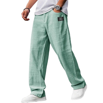 Baggy Cotton Linen Pants - Soft, Breathable, Summer Casual