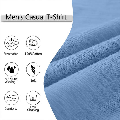 Breathable 100% Cotton Hooded Henley