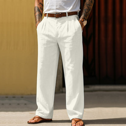 Men's Cotton Linen Baggy Pants