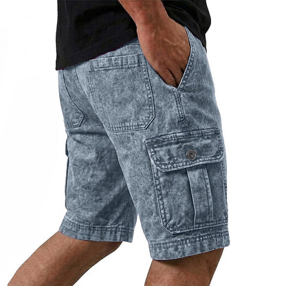 Broken-In Comfort Cotton Cargo Shorts