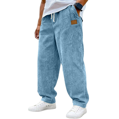 Men's Straight Leg Corduroy Pants
