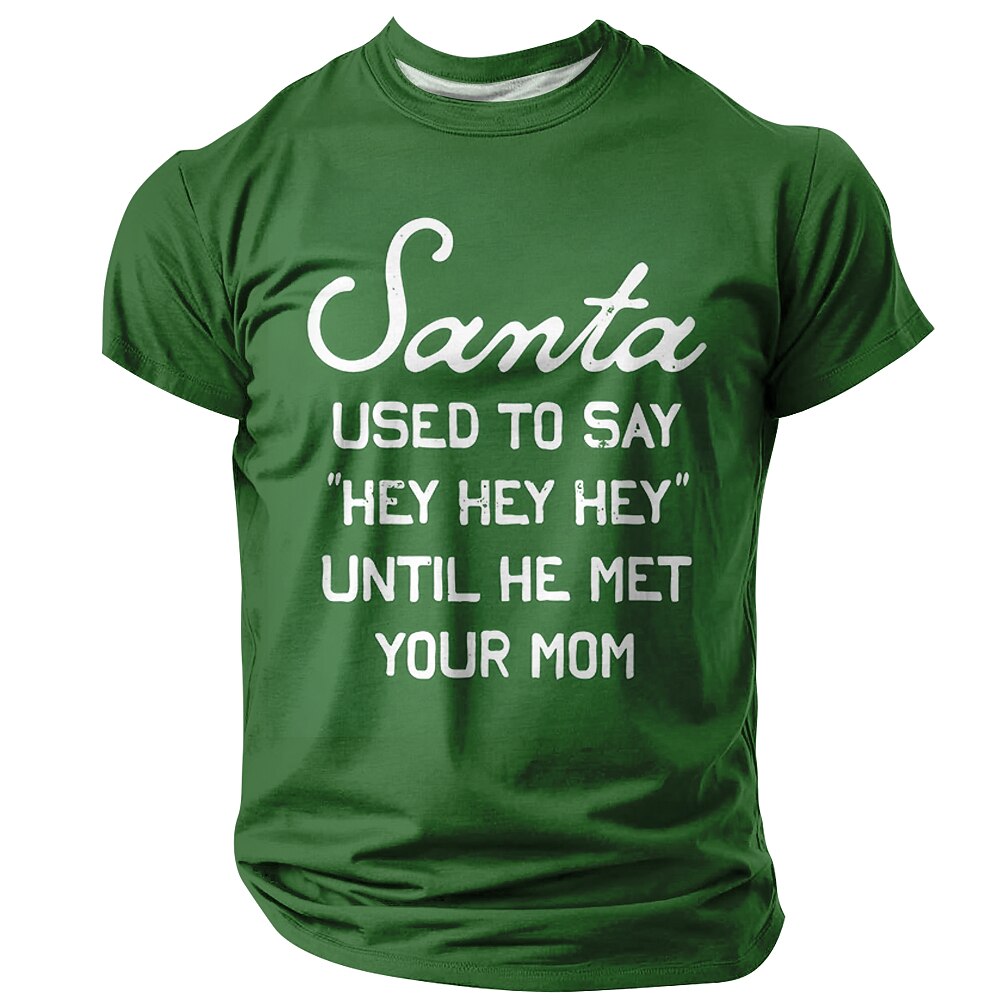 Christmas Santa Met Your Mom Tee