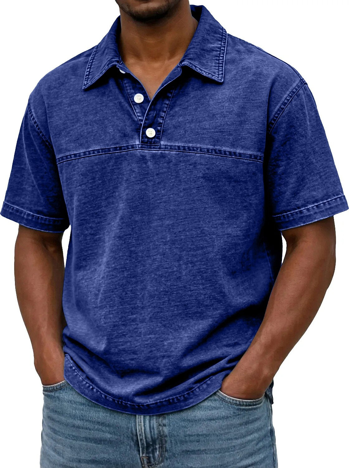 Premium Washed Cotton Polo