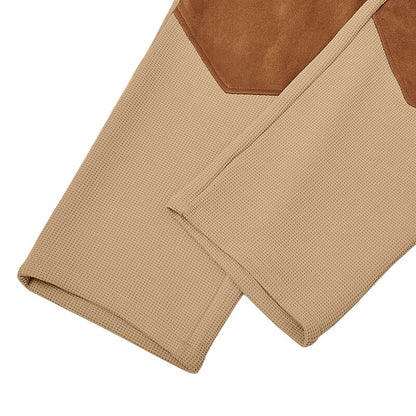 Colorblock Waffle Cargo Pants