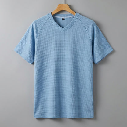 Men's Basic Waffle T-Shirt