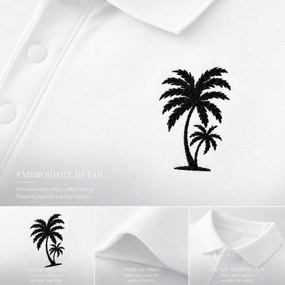 100% Cotton Pique Knit Polo Shirt