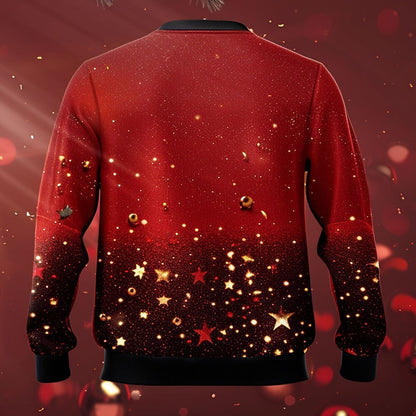 Christmas Gift Bow Tie Sweatshirt