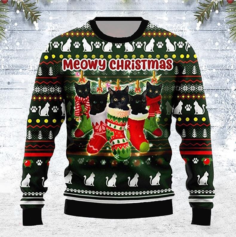Men's Christmas Holiday Playful Sweatshirt
