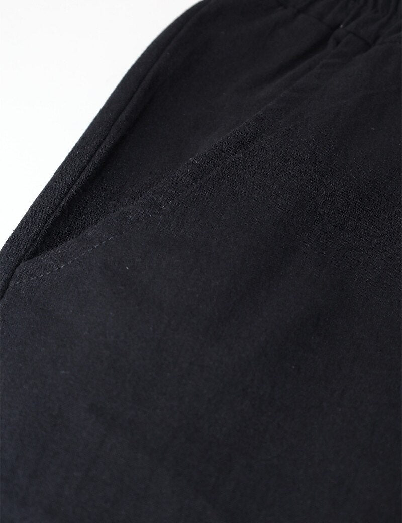 Cotton Linen Set-Shirt and Pants